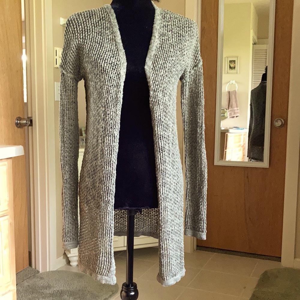 “Universal Thread” Olive Cotton Blend Long Sweater